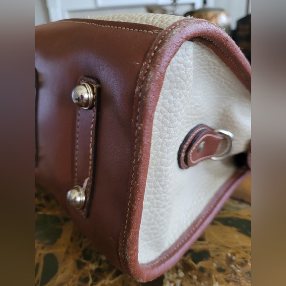 Dooney & Bourke Classic Two-Tone Leather Handbag - Picture 8 of 16